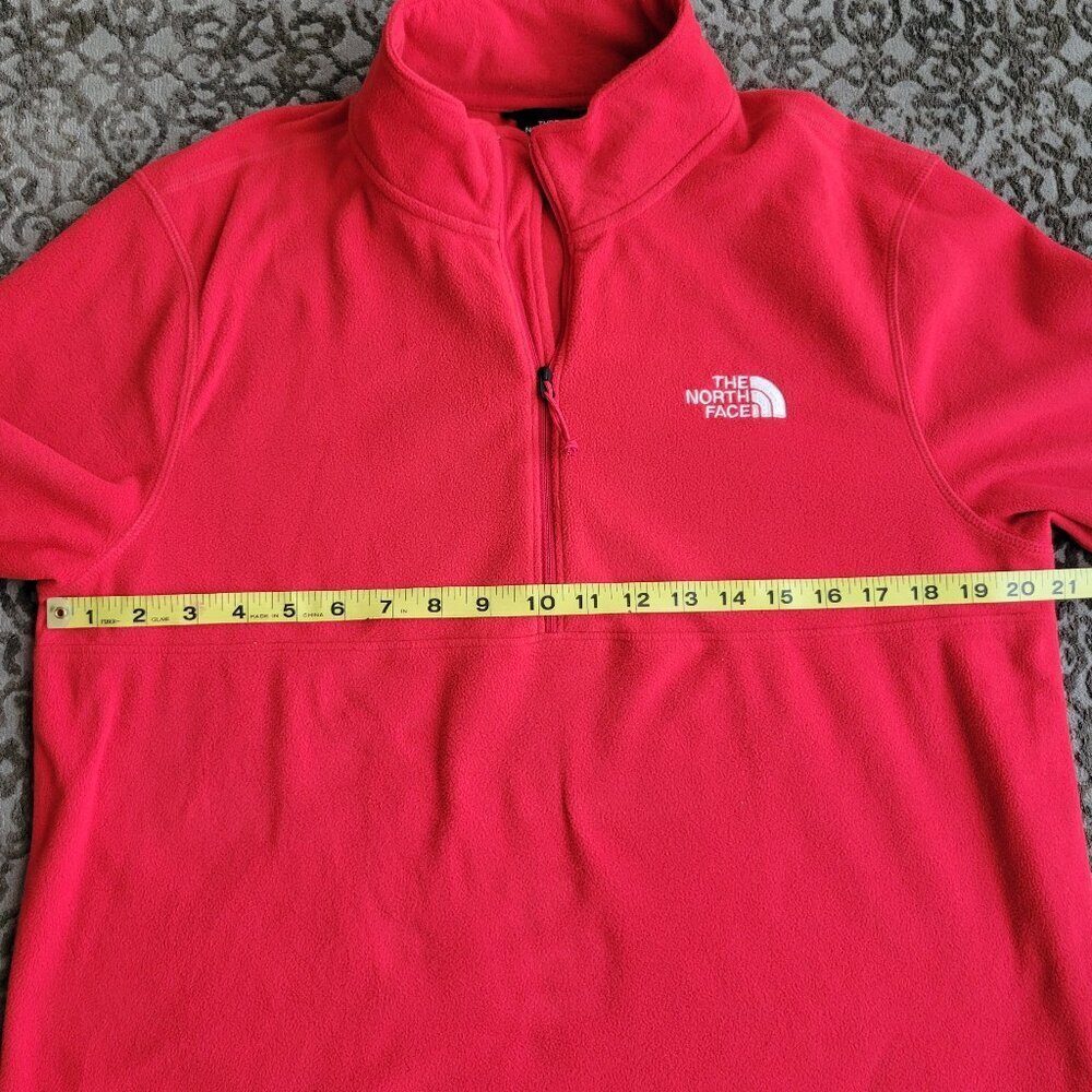 The North Face Mens 1/4 Zip Fleece Pullover Size M - Picture 7 of 8